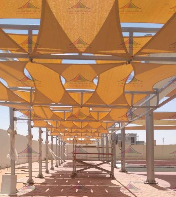 Walkway shades in uae