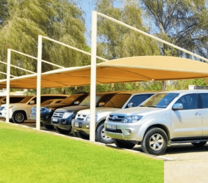 car parking shade in dubai uae